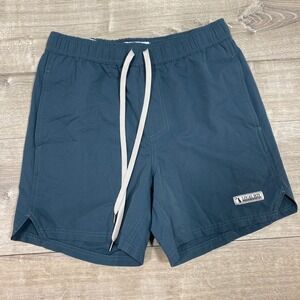 Local Boy Outfitters Mens Swim Trunks Shorts Blue Size Small Elastic Waist